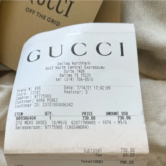 Gucci | Mens Off the grid High Tops Black and Red Tennis 1977 Sneakers - Picture 9 of 10